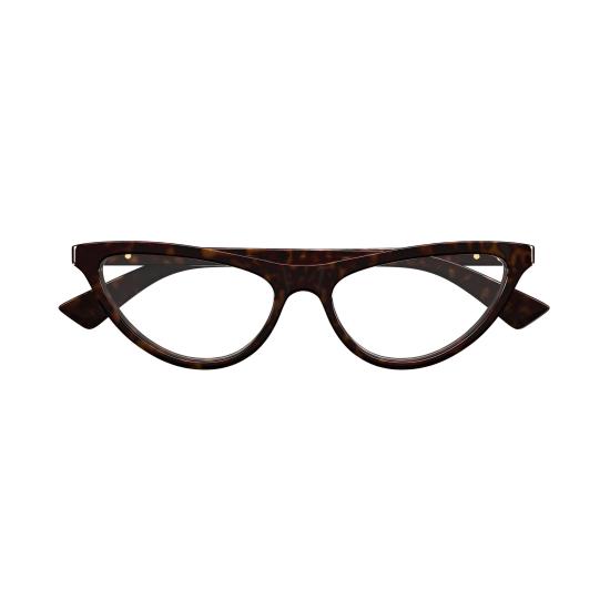 25FW 보테가베네타 안경 BV1416O 002 HAVANA HAVANA TRANSPARENT