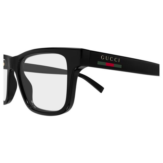 25FW 구찌 안경 GG1987O 001 BLACK BLACK TRANSPARENT - GUCCI