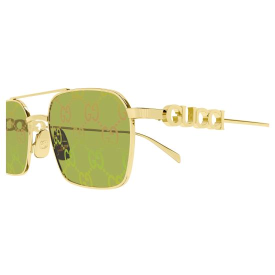 25FW 구찌 선글라스 GG1804S 002 GOLD GOLD GREEN - GUCCI