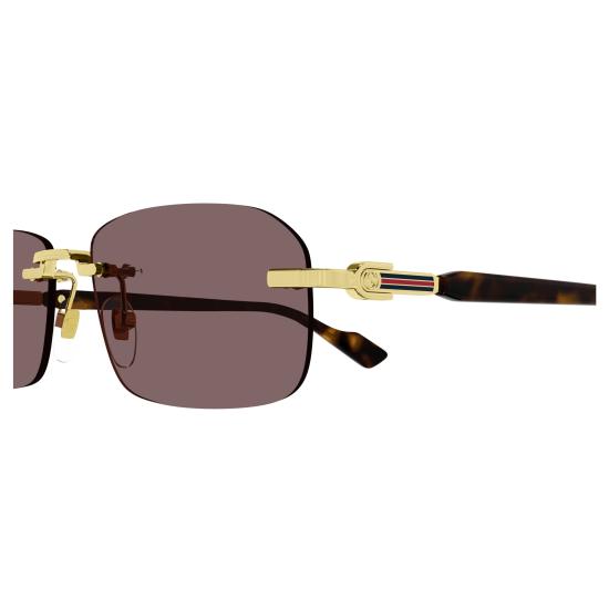 25FW 구찌 선글라스 GG1221S 002 GOLD HAVANA BROWN - GUCCI