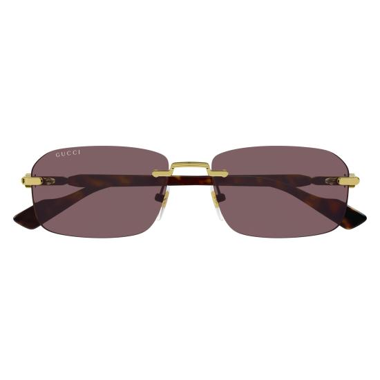 25FW 구찌 선글라스 GG1221S 002 GOLD HAVANA BROWN - GUCCI