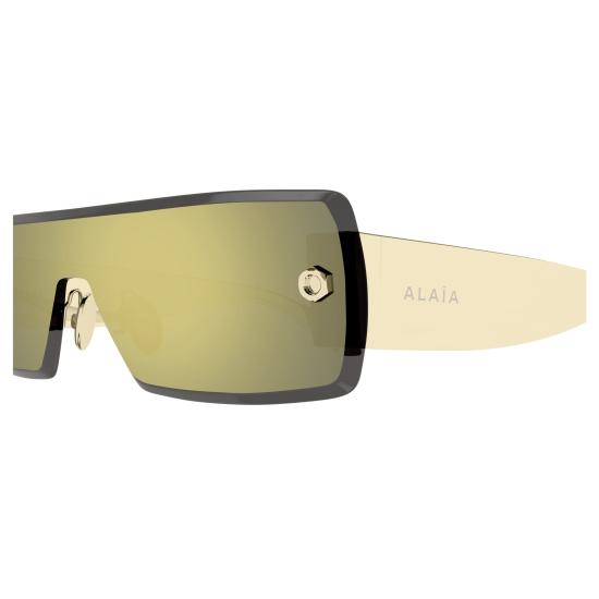 25FW 알라이아 선글라스 AA0083S 003 GOLD GOLD BRONZE - ALAIA