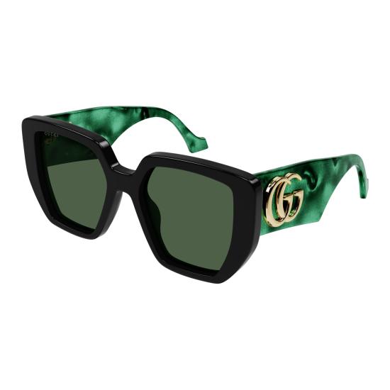 25FW 구찌 선글라스 GG0956S 001 BLACK GREEN GREEN - GUCCI