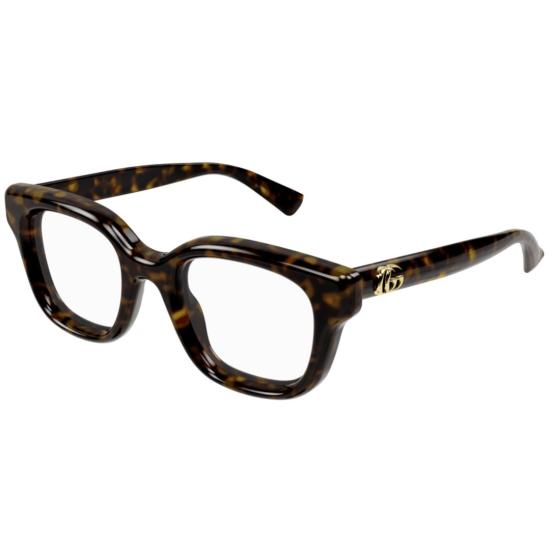 25FW 구찌 선글라스 GG1831O 002 HAVANA HAVANA TRANSPARENT - GUCCI