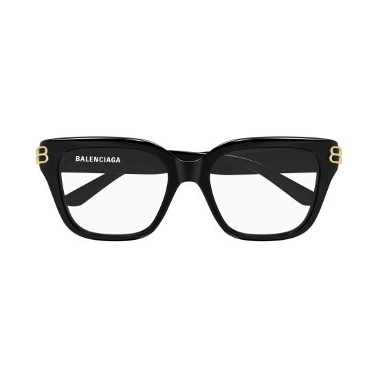 25FW 발렌시아가 안경 BB0437O 006 BLACK BLACK TRANSPARENT - BALENCIAGA