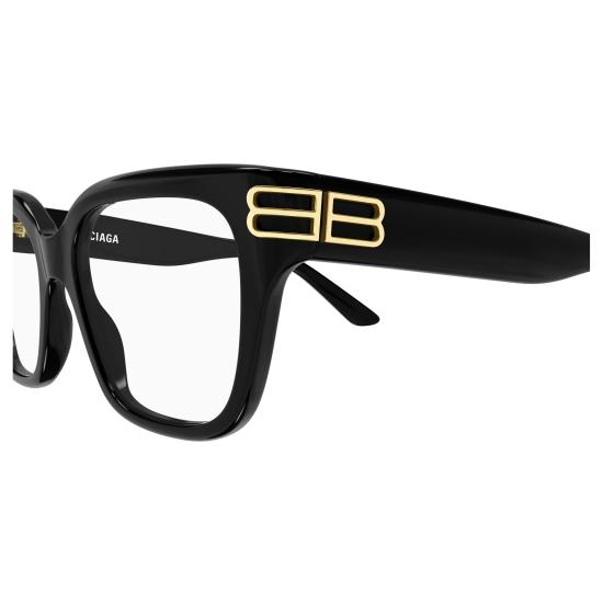 25FW 발렌시아가 안경 BB0437O 006 BLACK BLACK TRANSPARENT