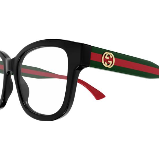 25FW 구찌 선글라스 GG1863O 001 BLACK GREEN TRANSPARENT - GUCCI