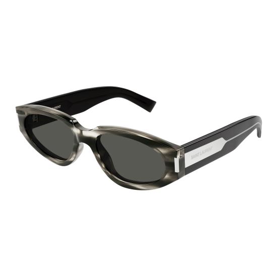 25FW 생로랑 선글라스 SL 618 004 HAVANA CRYSTAL GREY