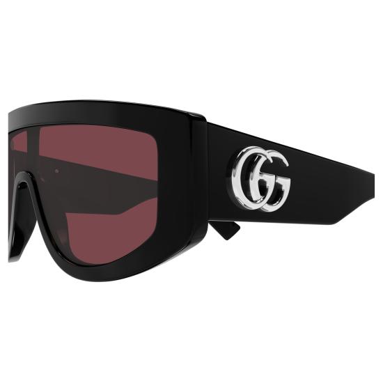25FW 구찌 선글라스 GG1950S 002 BLACK BLACK RED - GUCCI