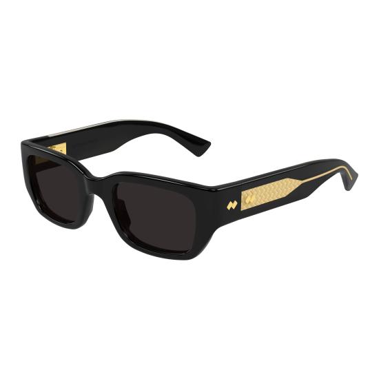 25FW 보테가베네타 선글라스 BV1400S 001 BLACK BLACK GREY - BOTTEGA VENETA