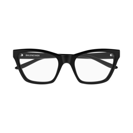 25FW 발렌시아가 선글라스 BB0440O 001 BLACK BLACK TRANSPARENT