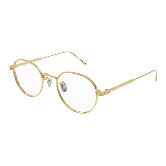 25FW 까르띠에 선글라스 CT0561OA 001 GOLD GOLD TRANSPARENT - CARTIER