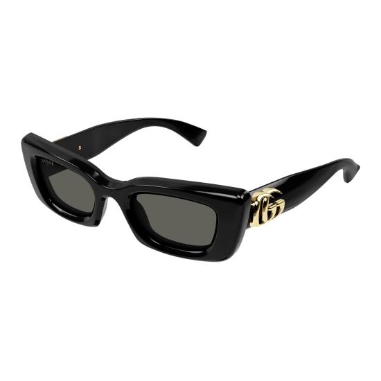 25FW 구찌 선글라스 GG1827S 001 BLACK BLACK GREY - GUCCI