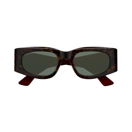 25FW 구찌 선글라스 GG1664S 002 HAVANA RED GREEN - GUCCI