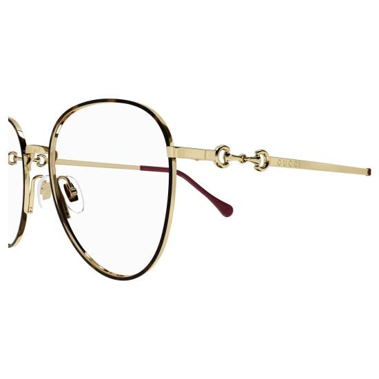 25FW 구찌 선글라스 GG0880O 002 HAVANA GOLD TRANSPARENT - GUCCI