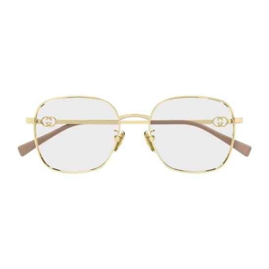 25FW 구찌 선글라스 GG2006OA 001 GOLD GOLD TRANSPARENT - GUCCI