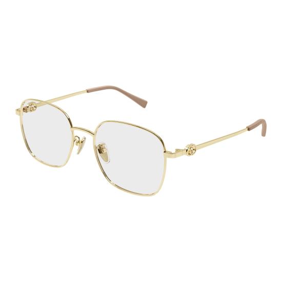 25FW 구찌 안경 GG2006OA 001 GOLD GOLD TRANSPARENT - GUCCI