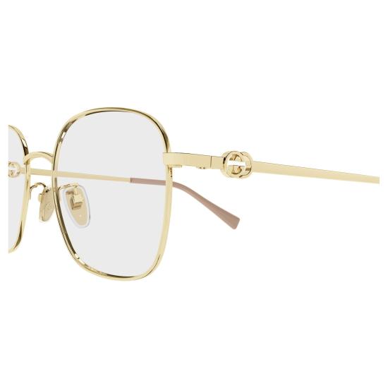 25FW 구찌 안경 GG2006OA 001 GOLD GOLD TRANSPARENT