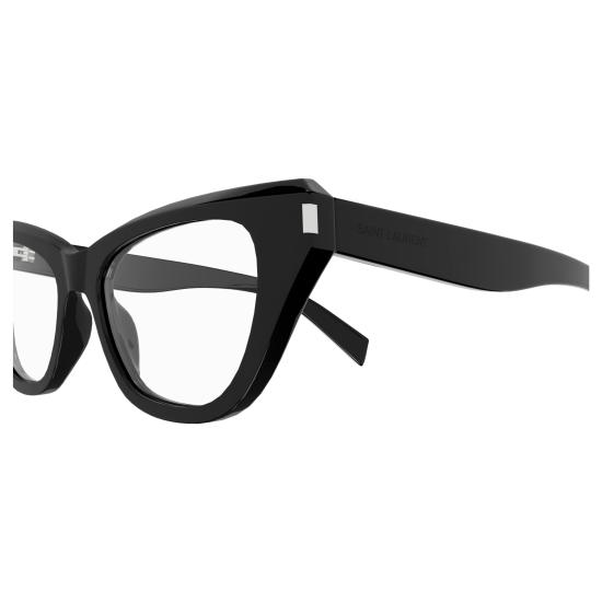 25FW 생로랑 안경 SL 472 001 BLACK BLACK TRANSPARENT
