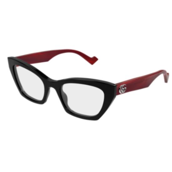 25FW 구찌 선글라스 GG1334O 004 BLACK RED TRANSPARENT - GUCCI