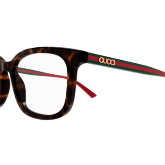 25FW 구찌 선글라스 GG1928O 002 HAVANA GREEN TRANSPARENT