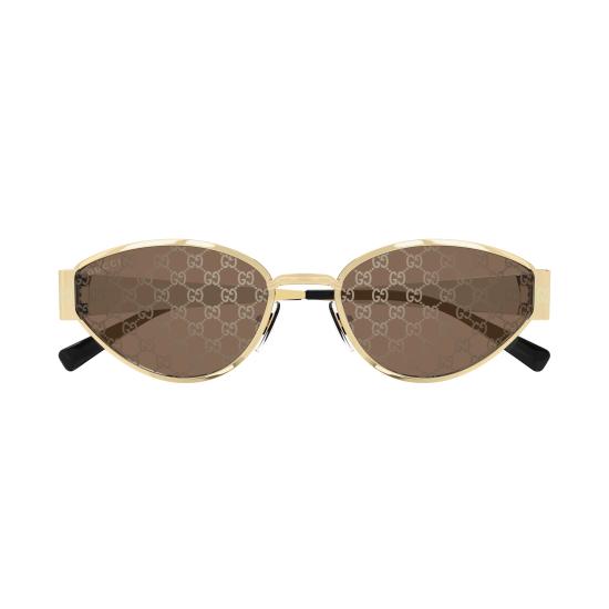 25FW 구찌 선글라스 GG1853S 003 GOLD GOLD BROWN - GUCCI
