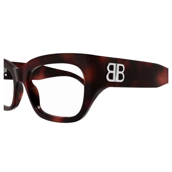 25FW 발렌시아가 안경 BB0363O 002 HAVANA HAVANA TRANSPARENT - BALENCIAGA