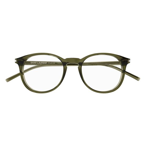 25FW 생로랑 선글라스 SL 106 014 GREEN GREEN TRANSPARENT - SAINT LAURENT