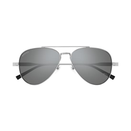 25FW 구찌 선글라스 GG1874S 002 RUTHENIUM RUTHENIUM SILVER - GUCCI