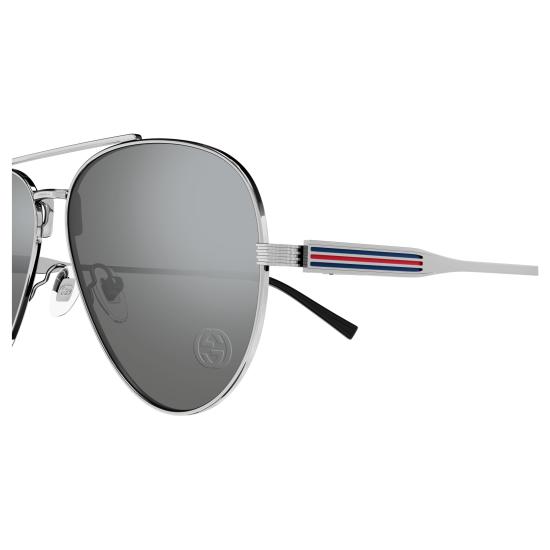 25FW 구찌 선글라스 GG1874S 002 RUTHENIUM RUTHENIUM SILVER - GUCCI