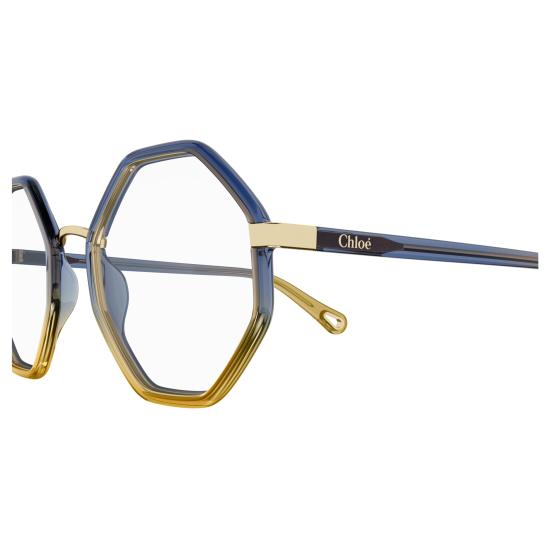 25FW 끌로에 안경 CH0132O 007 BLUE BLUE TRANSPARENT - CHLOE