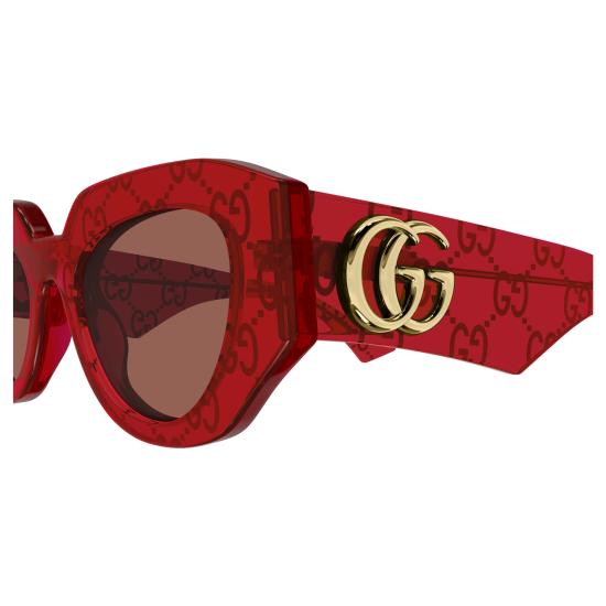 25FW 구찌 선글라스 GG1421S 006 RED RED BROWN - GUCCI