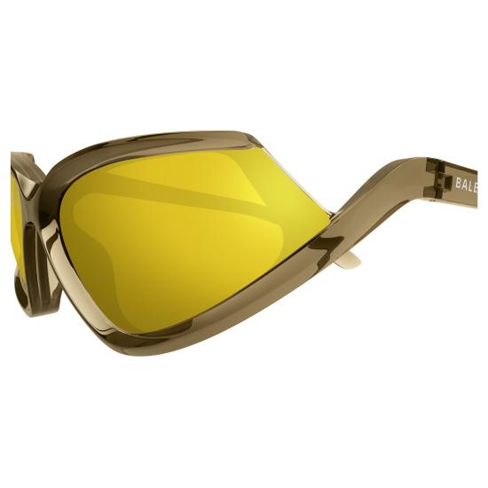 25FW 발렌시아가 선글라스 BB0289S 003 BROWN BROWN YELLOW