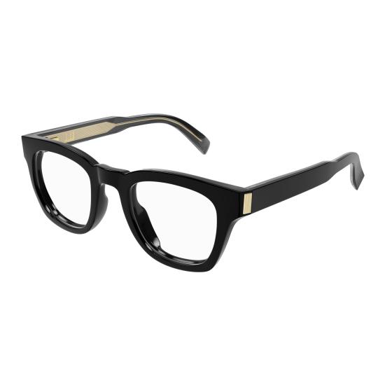25FW 던힐 선글라스 DU0081O 001 BLACK BLACK TRANSPARENT - DUNHILL