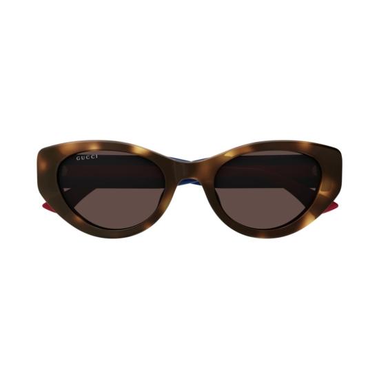 25FW 구찌 선글라스 GG1862S 002 HAVANA BLUE BROWN - GUCCI