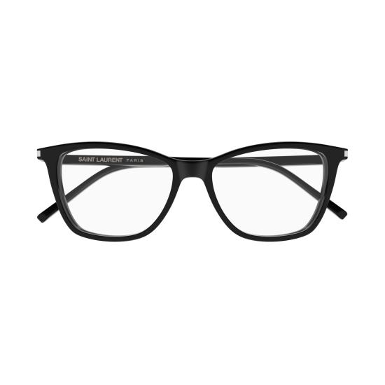 25FW 생로랑 안경 SL 259 001 BLACK BLACK TRANSPARENT - SAINT LAURENT