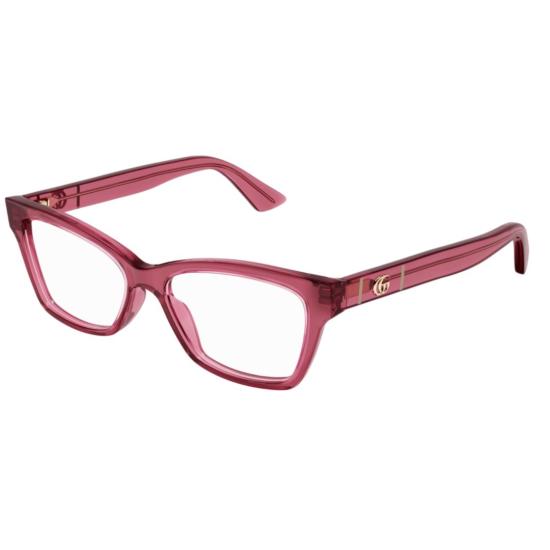 25FW 구찌 선글라스 GG0634O 005 BURGUNDY BURGUNDY TRANSPARENT - GUCCI