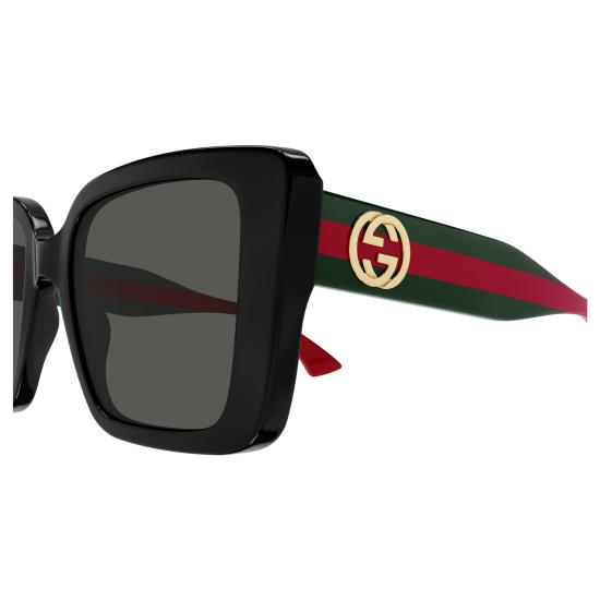 25FW 구찌 선글라스 GG1861S 001 BLACK GREEN GREY - GUCCI