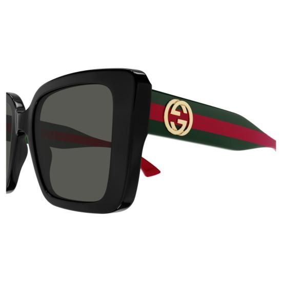 25FW 구찌 선글라스 GG1861S 001 BLACK GREEN GREY - GUCCI