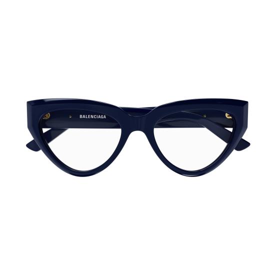 25FW 발렌시아가 안경 BB0276O 004 BLUE BLUE TRANSPARENT - BALENCIAGA