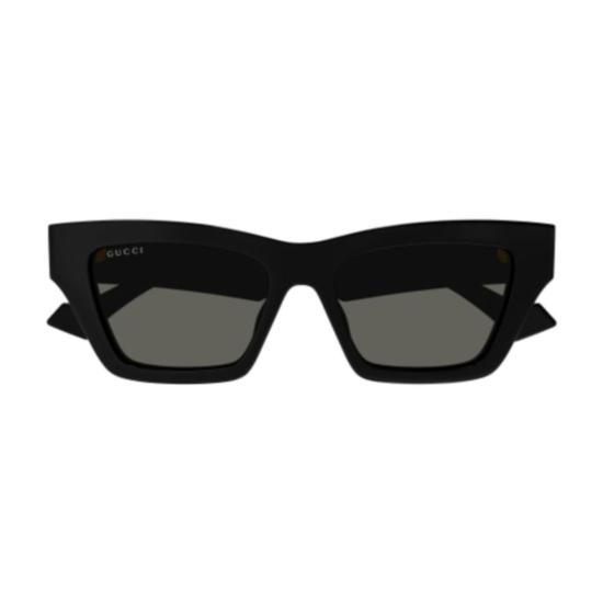 25FW 구찌 선글라스 GG1753S 001 BLACK BLACK GREY - GUCCI