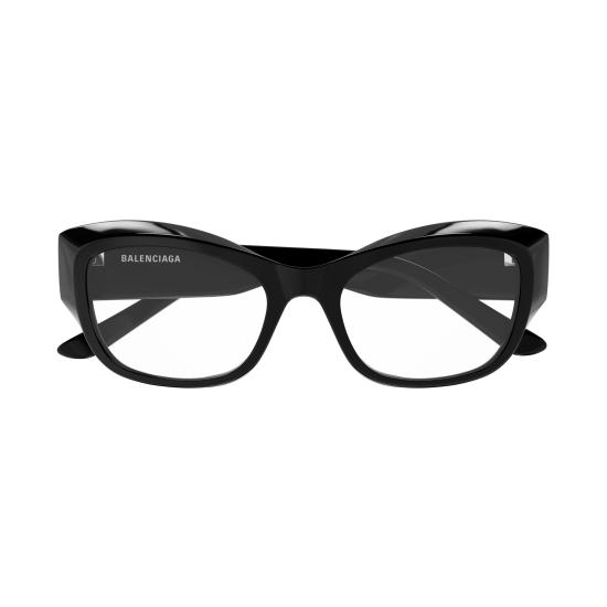 25FW 발렌시아가 안경 BB0398O 005 BLACK BLACK TRANSPARENT