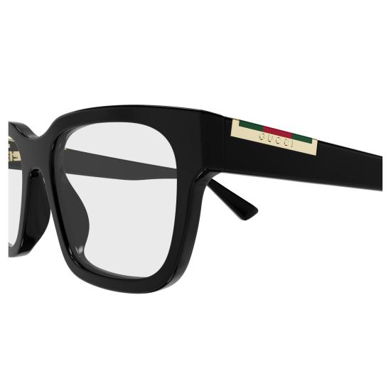 25FW 구찌 안경 GG1961O 001 BLACK BLACK TRANSPARENT - GUCCI