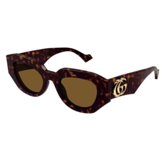 25FW 구찌 선글라스 GG1421S 002 HAVANA HAVANA BROWN - GUCCI