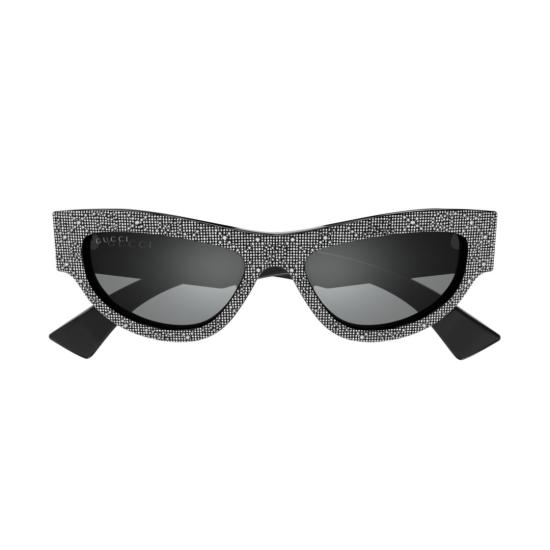 25FW 구찌 선글라스 GG1834S 006 BLACK BLACK GREY - GUCCI