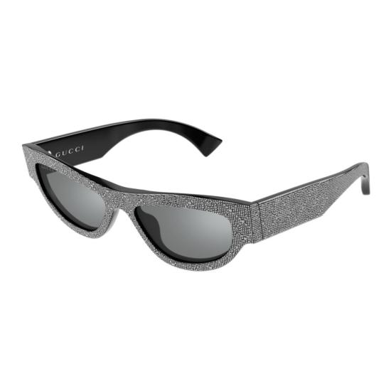 25FW 구찌 선글라스 GG1834S 006 BLACK BLACK GREY - GUCCI