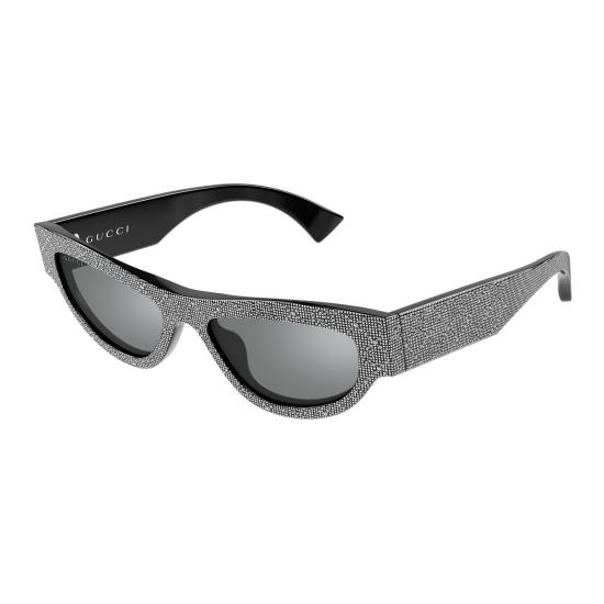 25FW 구찌 선글라스 GG1834S 006 BLACK BLACK GREY - GUCCI