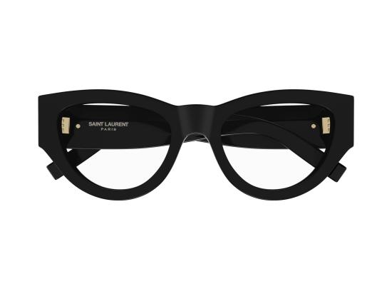 25FW 생로랑 안경 SL M94 OPT 001 BLACK BLACK TRANSPARENT - SAINT LAURENT