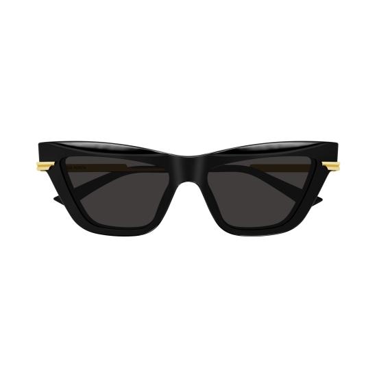 25FW 보테가베네타 선글라스 BV1241S 001 BLACK GOLD GREY - BOTTEGA VENETA