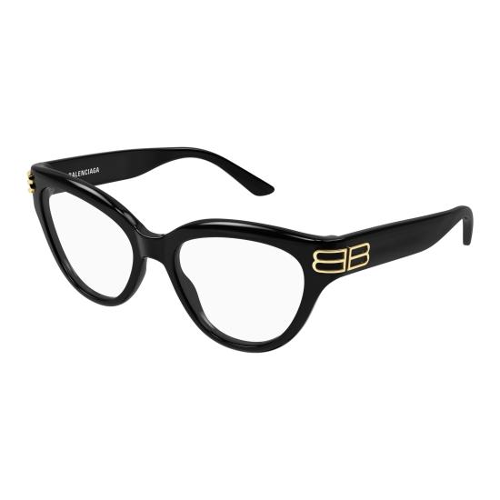 25FW 발렌시아가 안경 BB0436O 001 BLACK BLACK TRANSPARENT